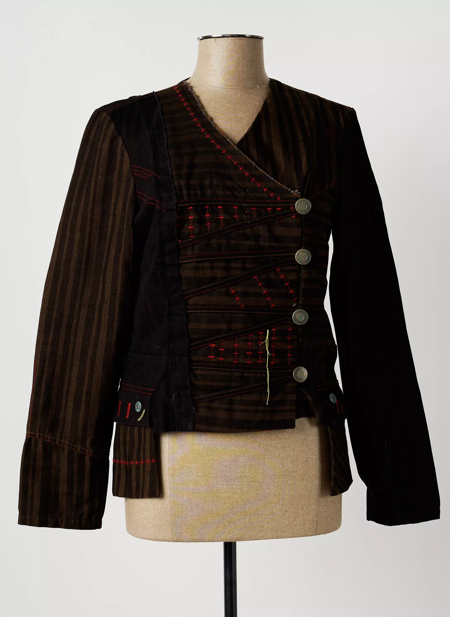 Madame Zaza Of Marseille Vestecasual Femme couleur marron