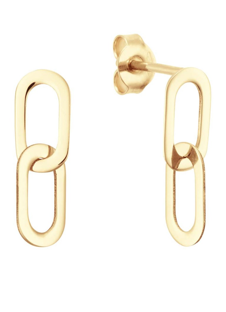 Jackie 14K zelta Cannaregio auskari no 14 karātu dzeltenā zelta