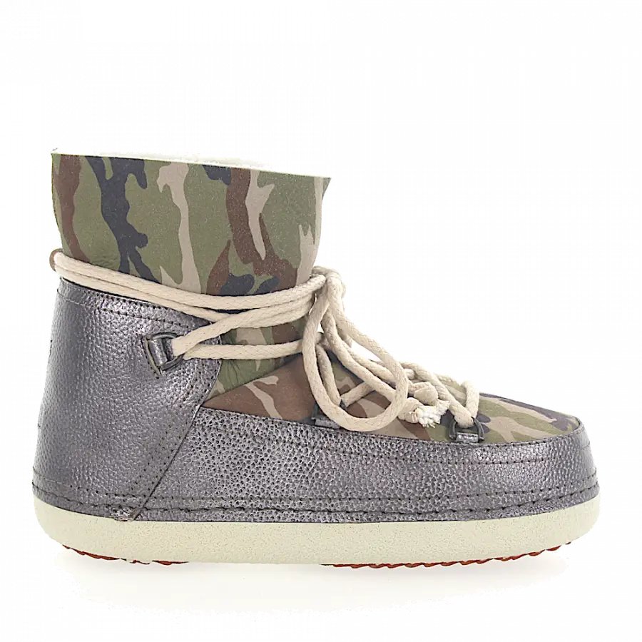 INUIKII - Stiefeletten gefüttert - silber