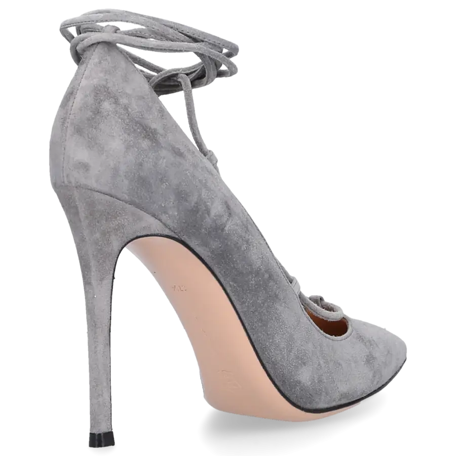 Gianvito Rossi - High Heels Pumps G20747 Veloursleder - grau