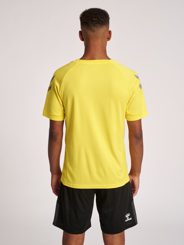 Hummel Hummel T-Shirt Hmllead Herren in BLAZING YELLOW günstig kaufen