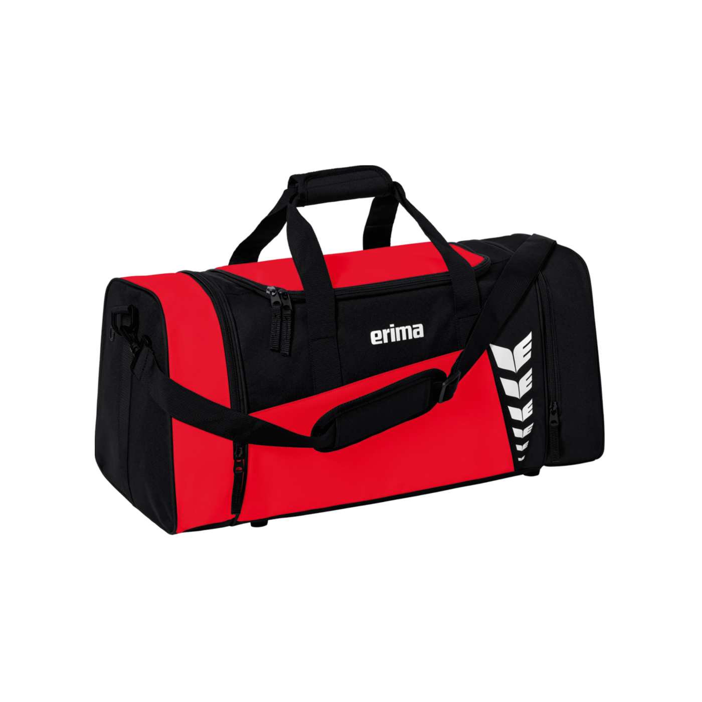 Erima Six Wings Sporttasche Gr. L Rot Schwarz