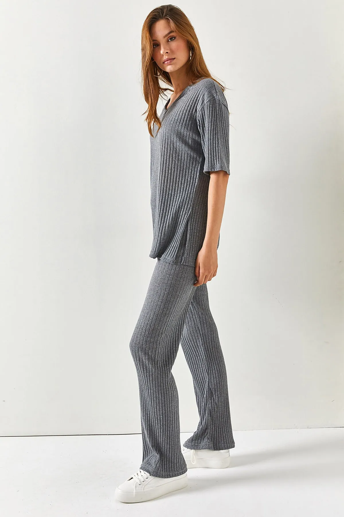 Olalook  Zweiteiler - Grau - Regular Fit