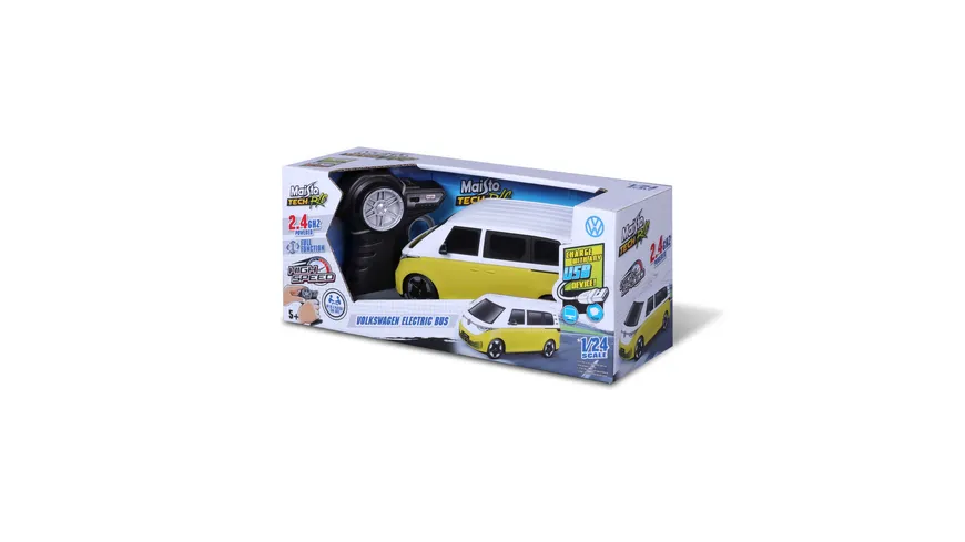 Maisto Tech - 1:24 VW Electric Bus (2,4 GHz) USB
