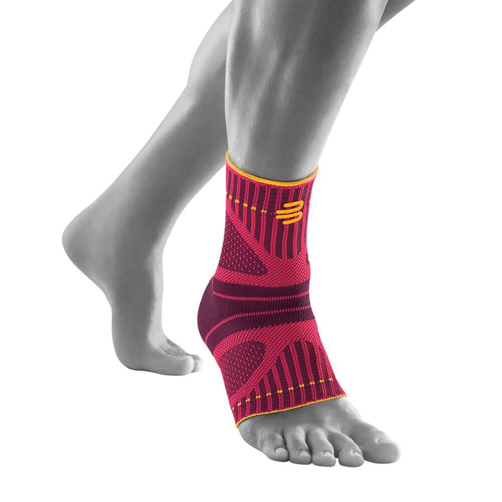 Sports Ankle Support Dynamic Fußgelenkbandage - Berry, Pink
