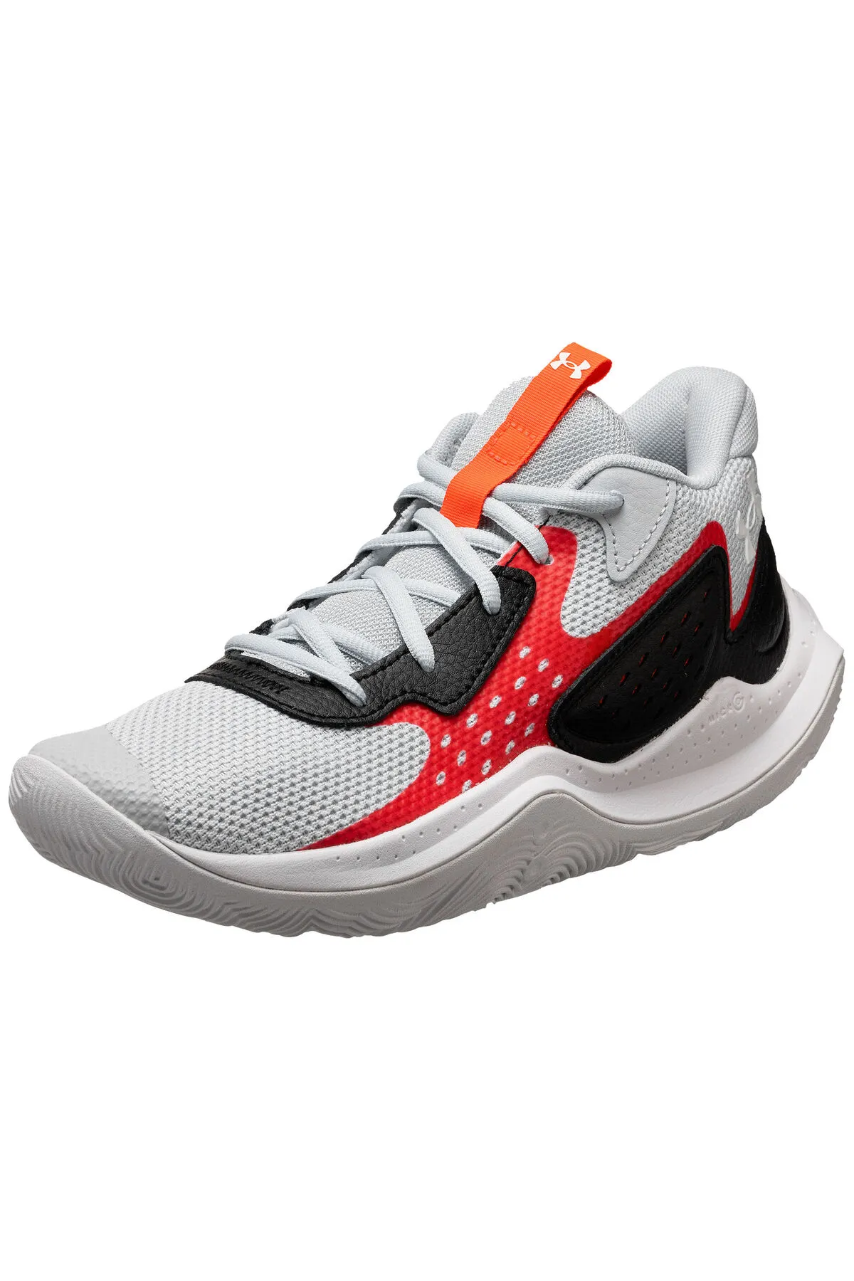 Under Armour  Basketballschuhe - Weiß - Flacher Absatz