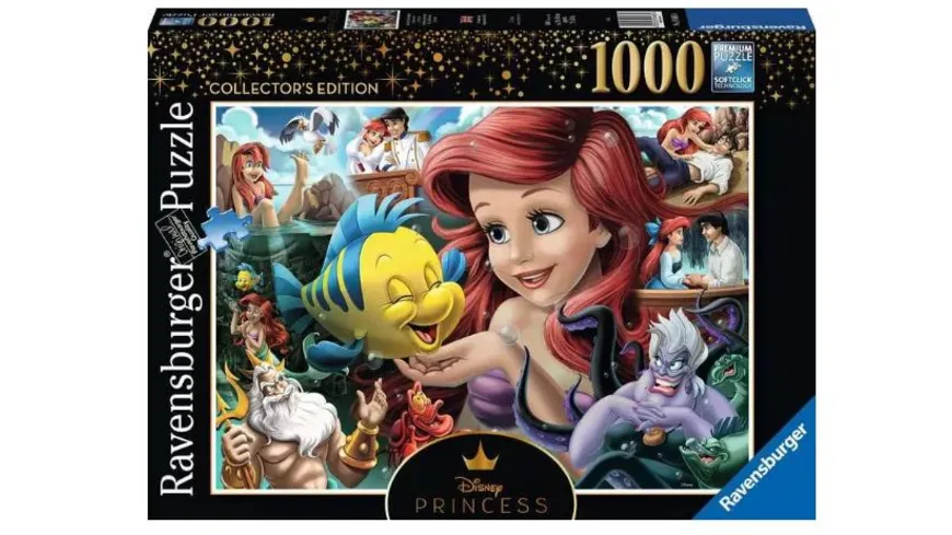 Ravensburger Puzzle - Arielle, die Meerjungfrau, 1000 Teile