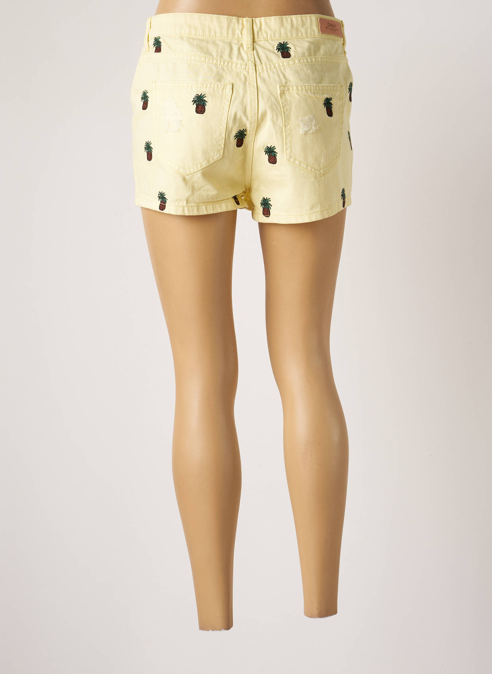 Only Shorts 1 Femme couleur jaune