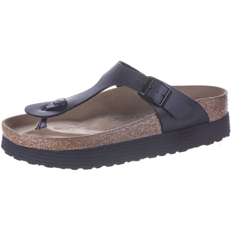 papillio Gizeh Grooved Platform BF Zehentrenner Damen