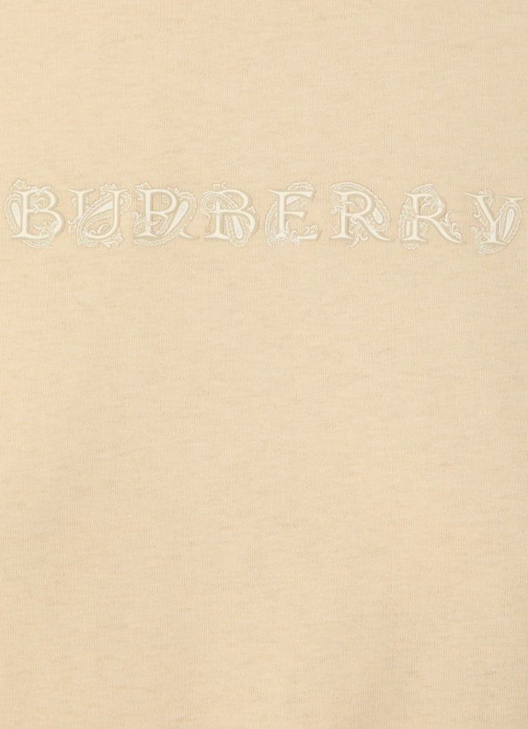 Μπλούζα με τύπωμα λογότυπου Burberry