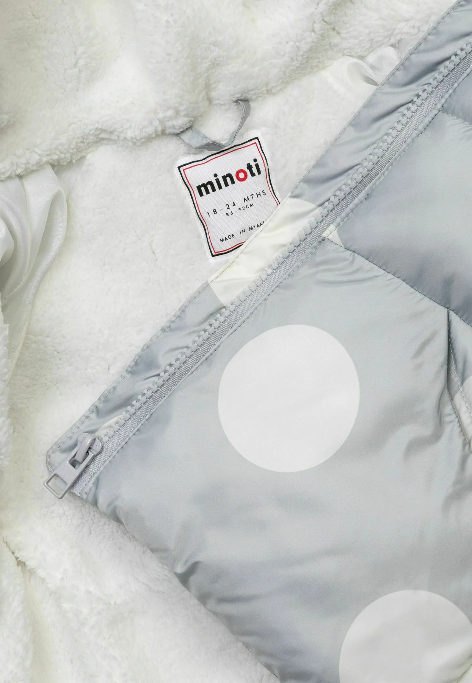 MINOTI SPOTTY PUFFER - Chaqueta de invierno