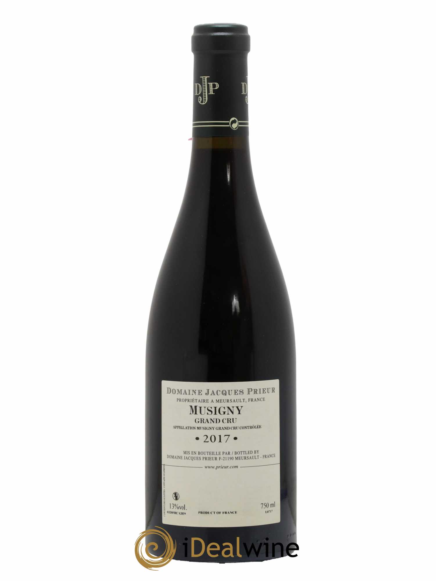 Musigny Grand Cru Jacques Prieur (Domaine)  2017 - Lot de 1 Bouteille