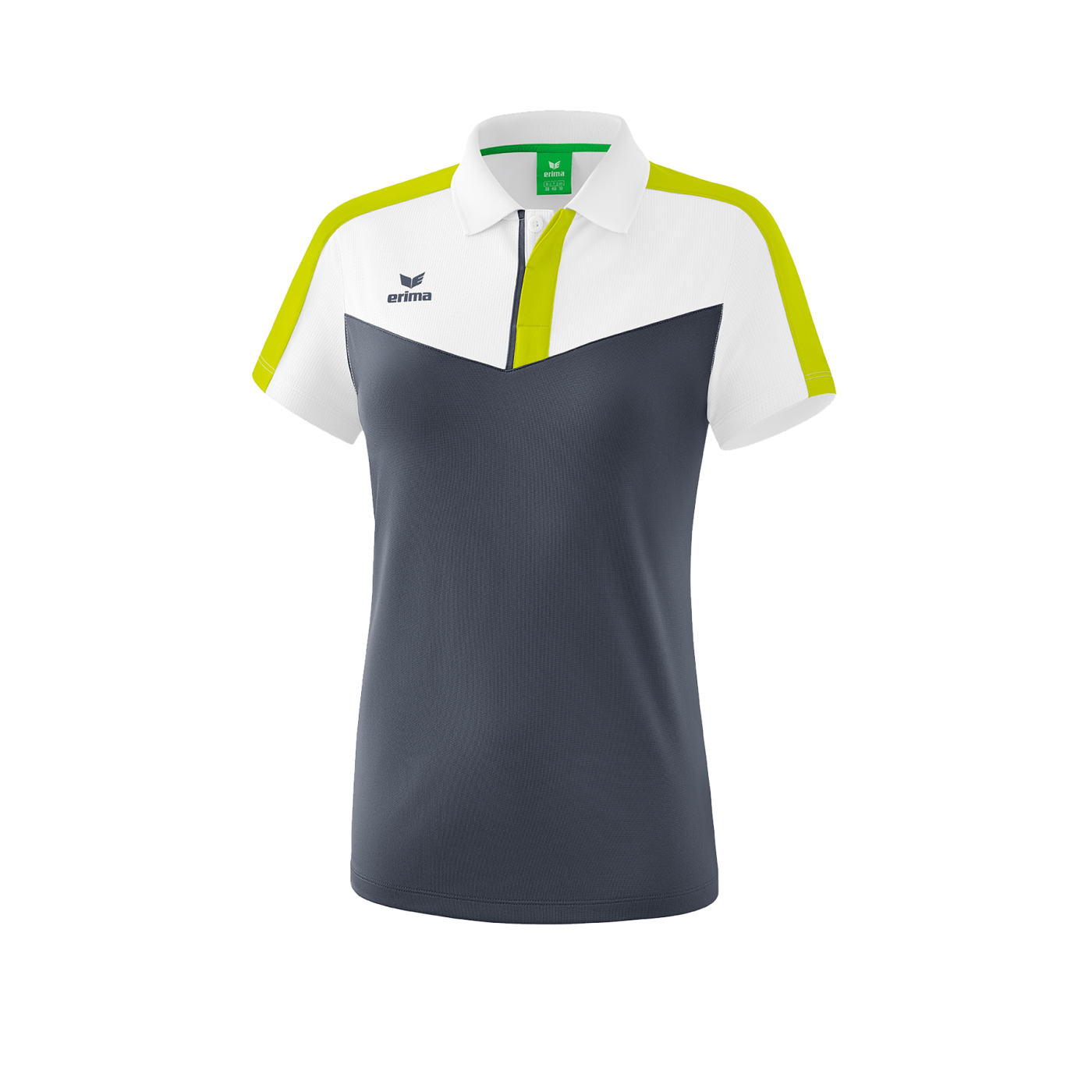 Erima Squad Poloshirt Damen Weiss Grau