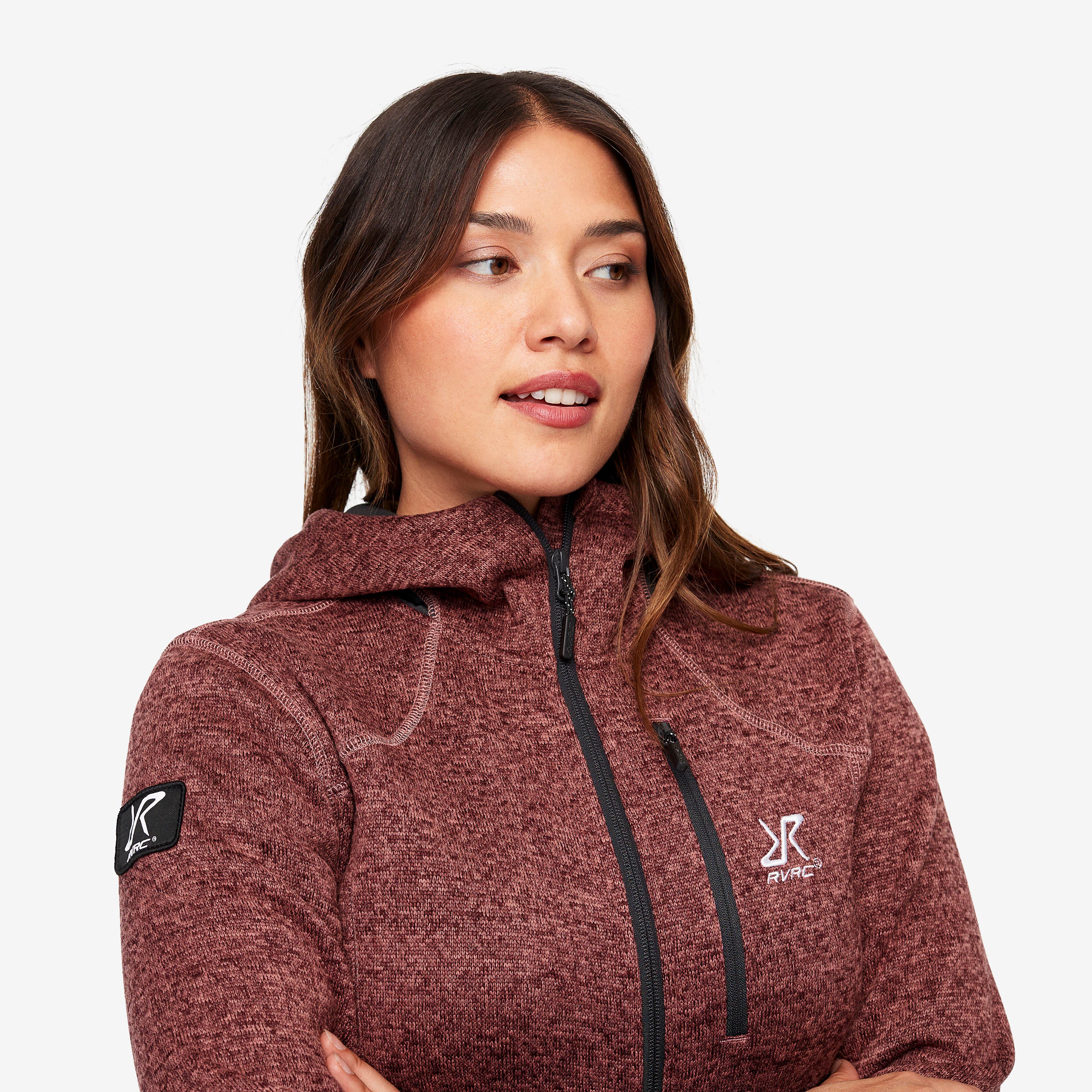 Fusion Hoodie Femme Dark Vintage Rose