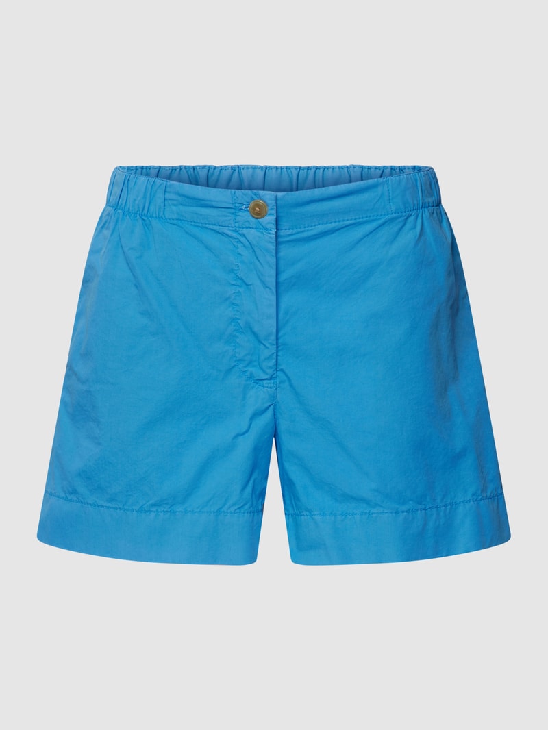 Shorts mit elastischem Bund in ozean blau