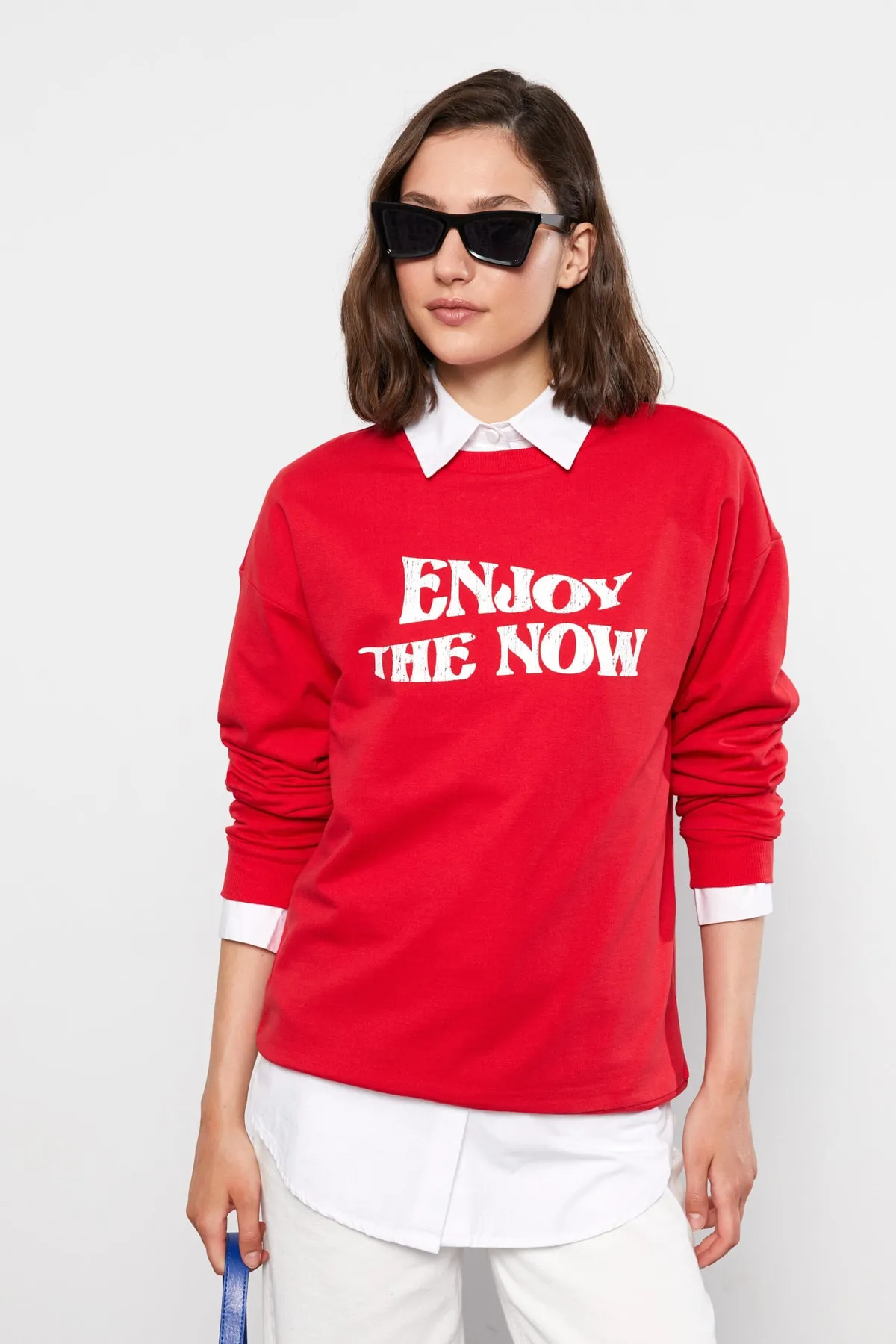 LC Waikiki  Sweatshirt - Rot - Regular Fit
