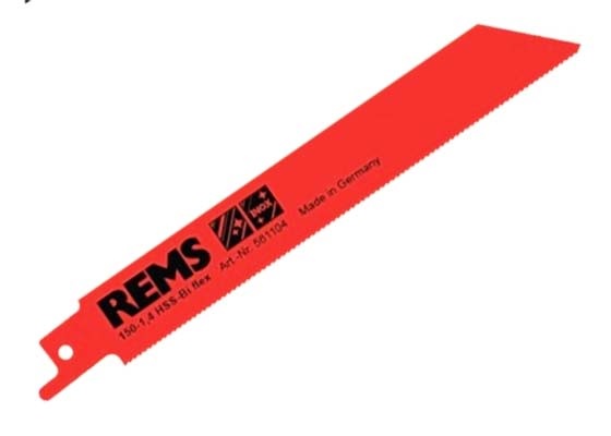 Lamă de ferăstrău sabie Rems 561104 R05, 150 bucăți, ambalată în 5 bucăți
