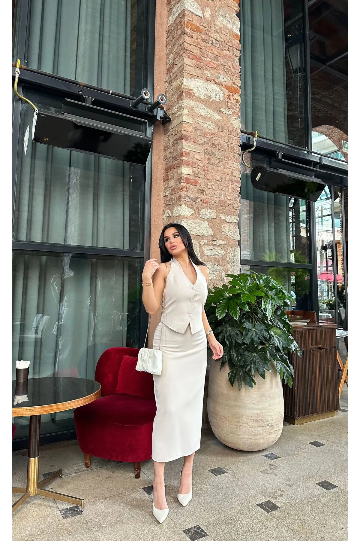 ZF BUTİK  Set aus Jacke und Weste