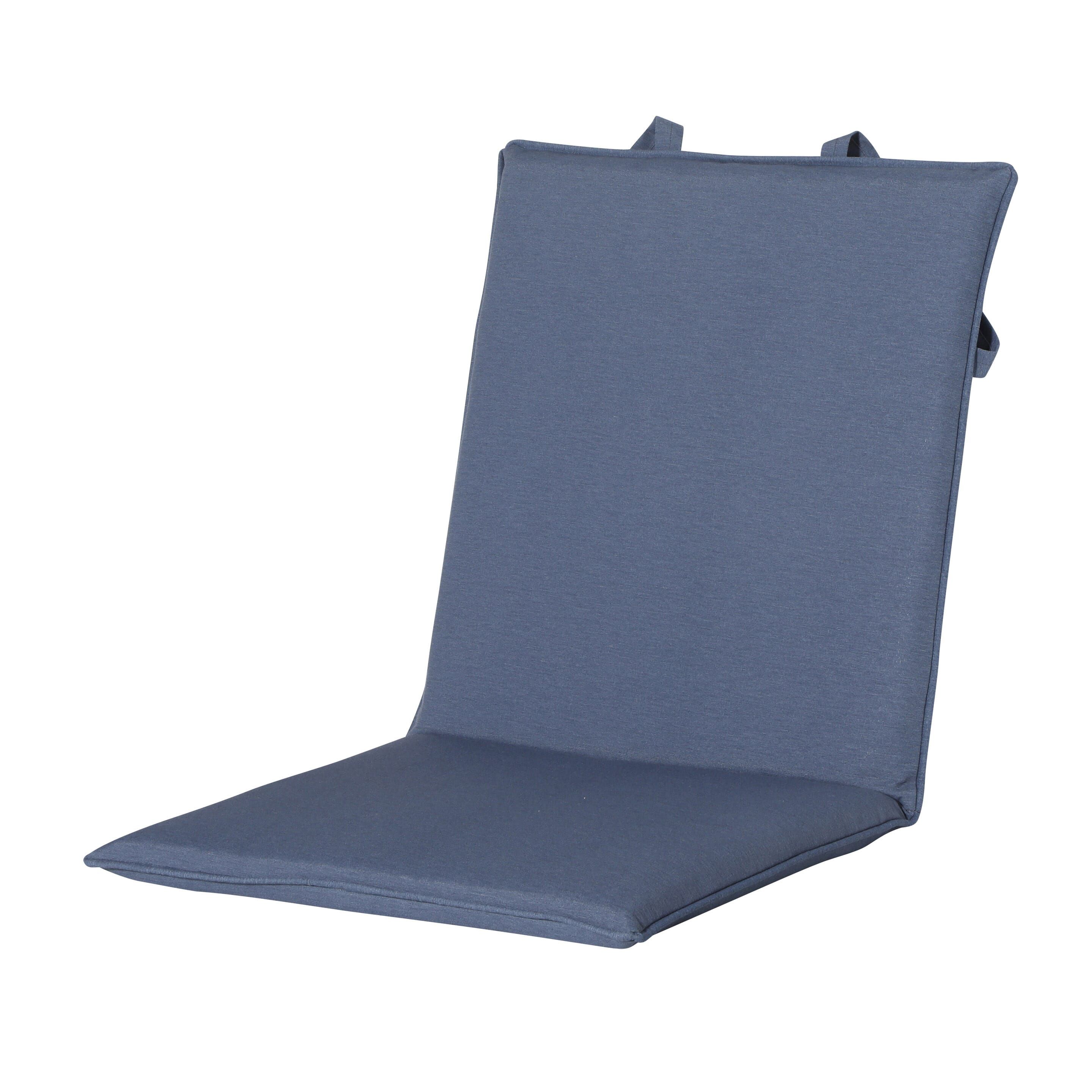 Madison Outdoor Panama Saphirblau 97 x 49 Stapelstuhlkissen