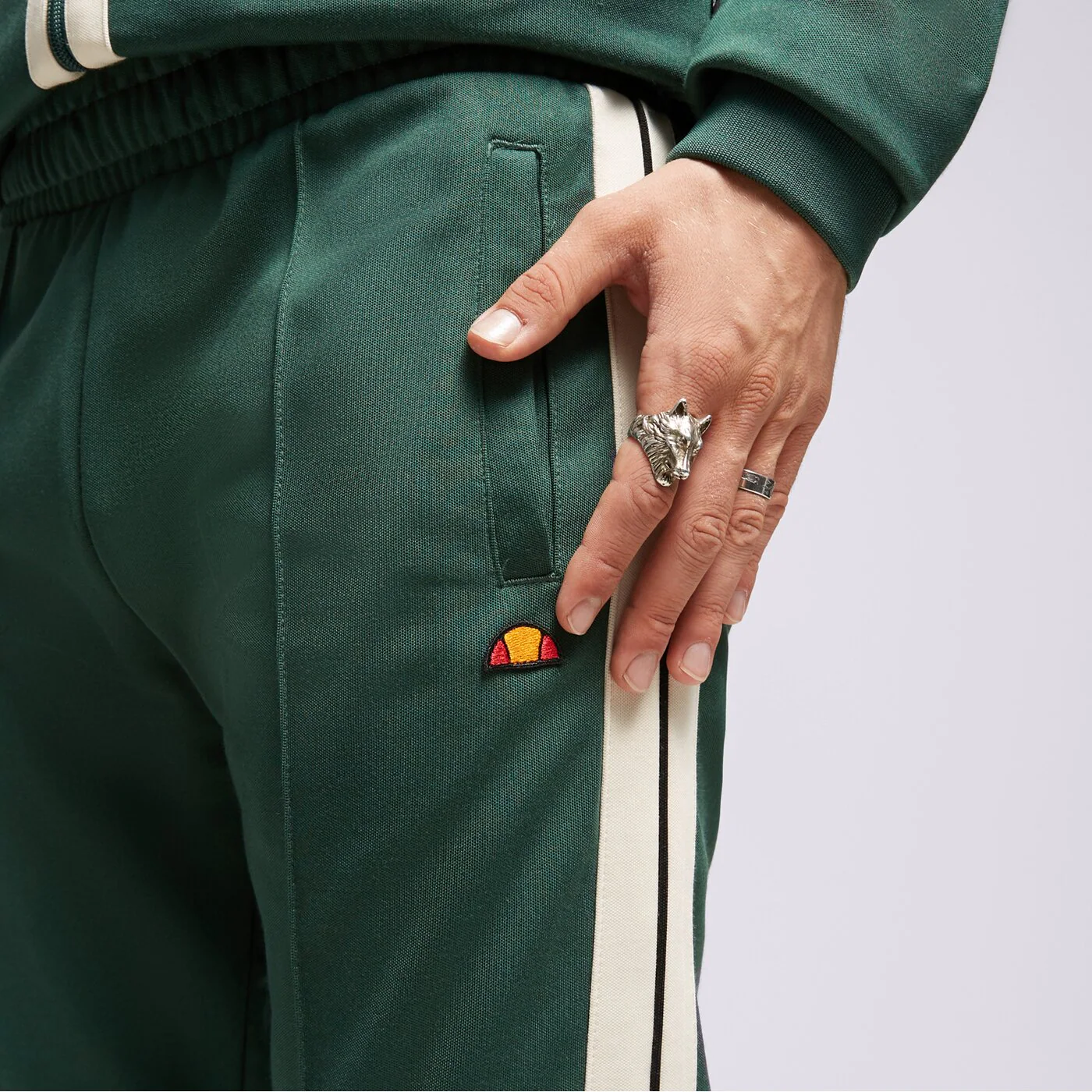 ELLESSE HOSE LUXOR TRACK PANT DGREEN Grün