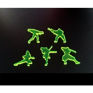 Yu Jing Camo silhouettes (5 units)