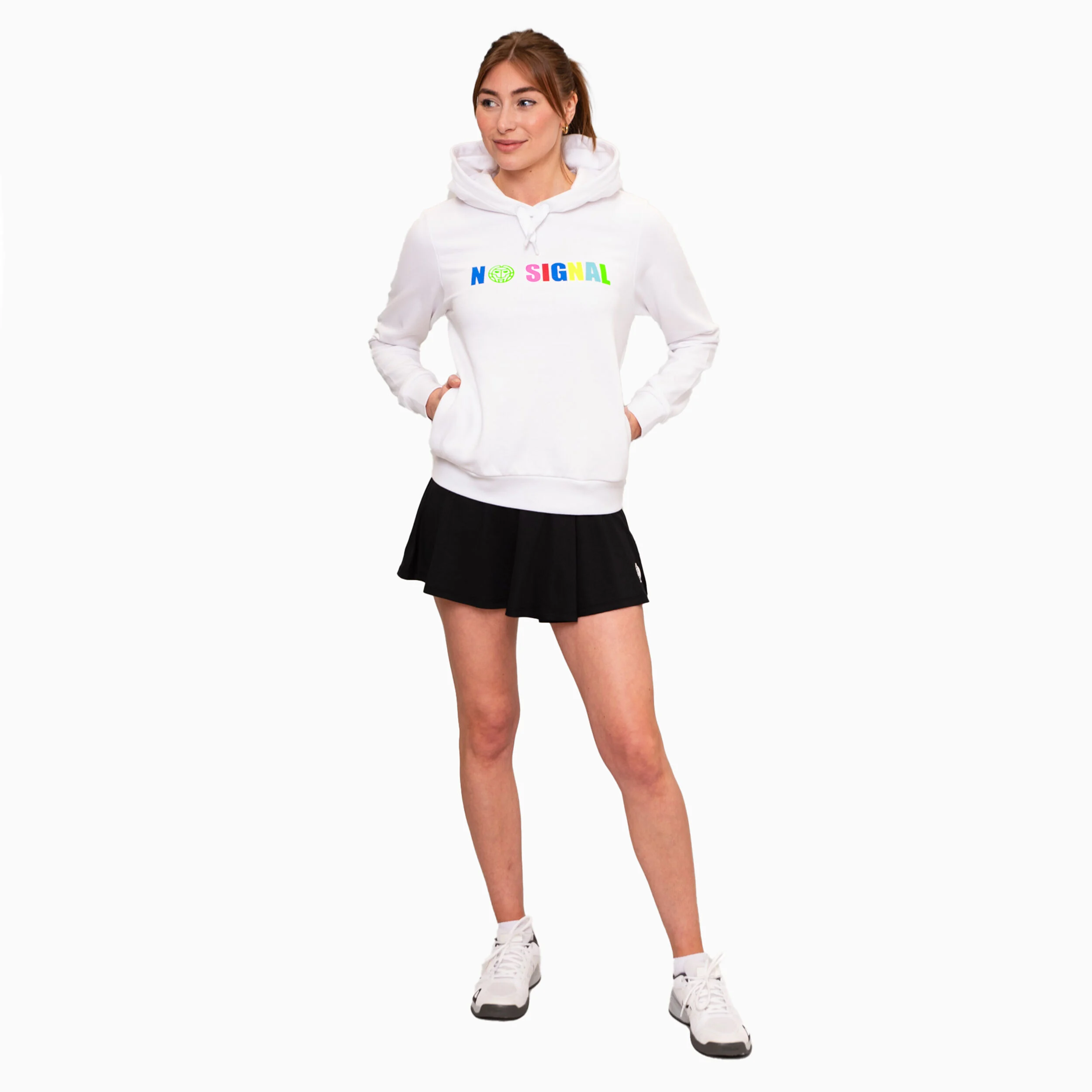 Chill Hoody Damen - Weiß, Mehrfarbig