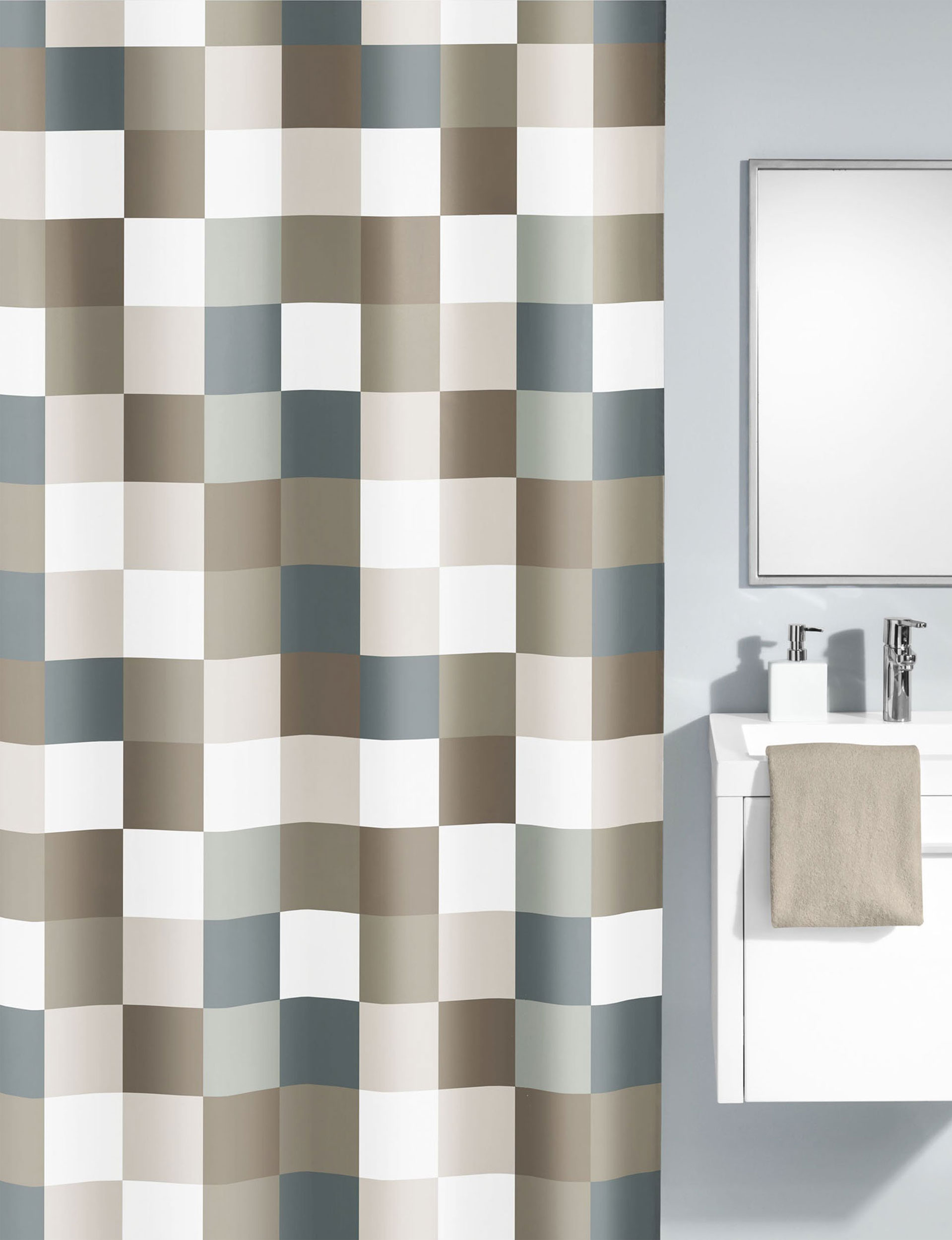 Kleine WolkeTextil-Duschvorhang