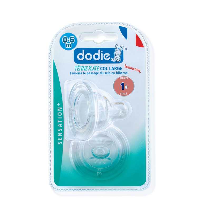 Tétine 6+ mois débit 3 anti colique Dodie