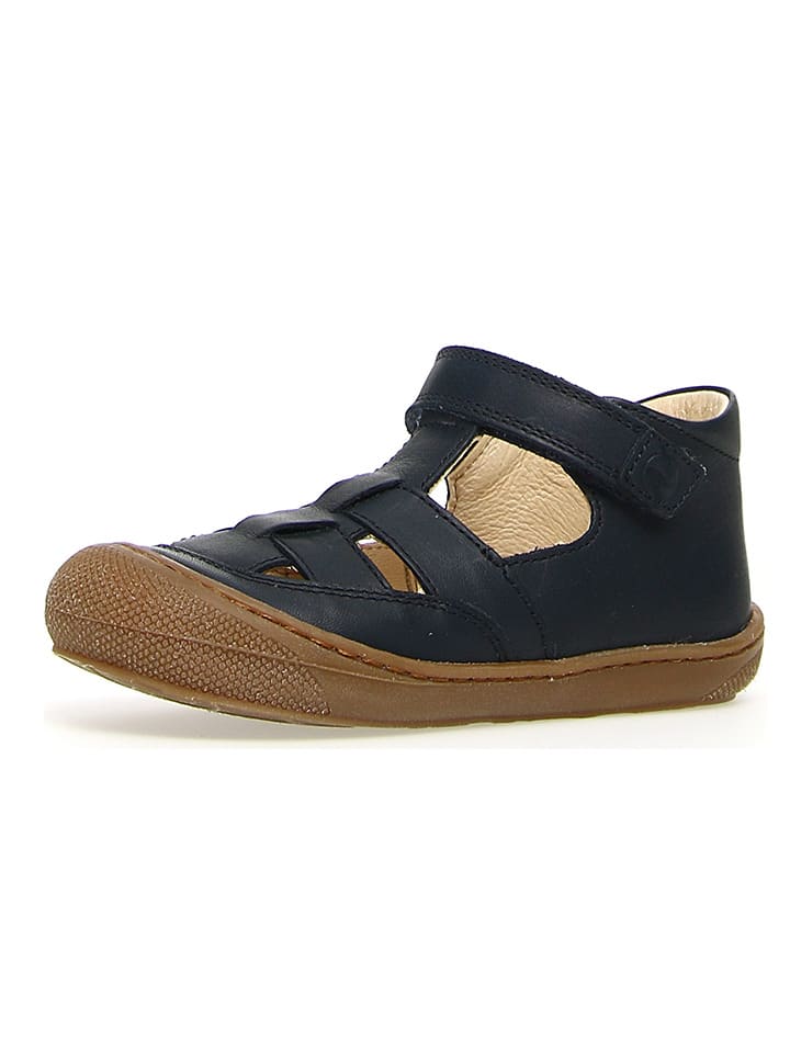 Naturino Leder-Halbsandalen in Dunkelblau günstig kaufen