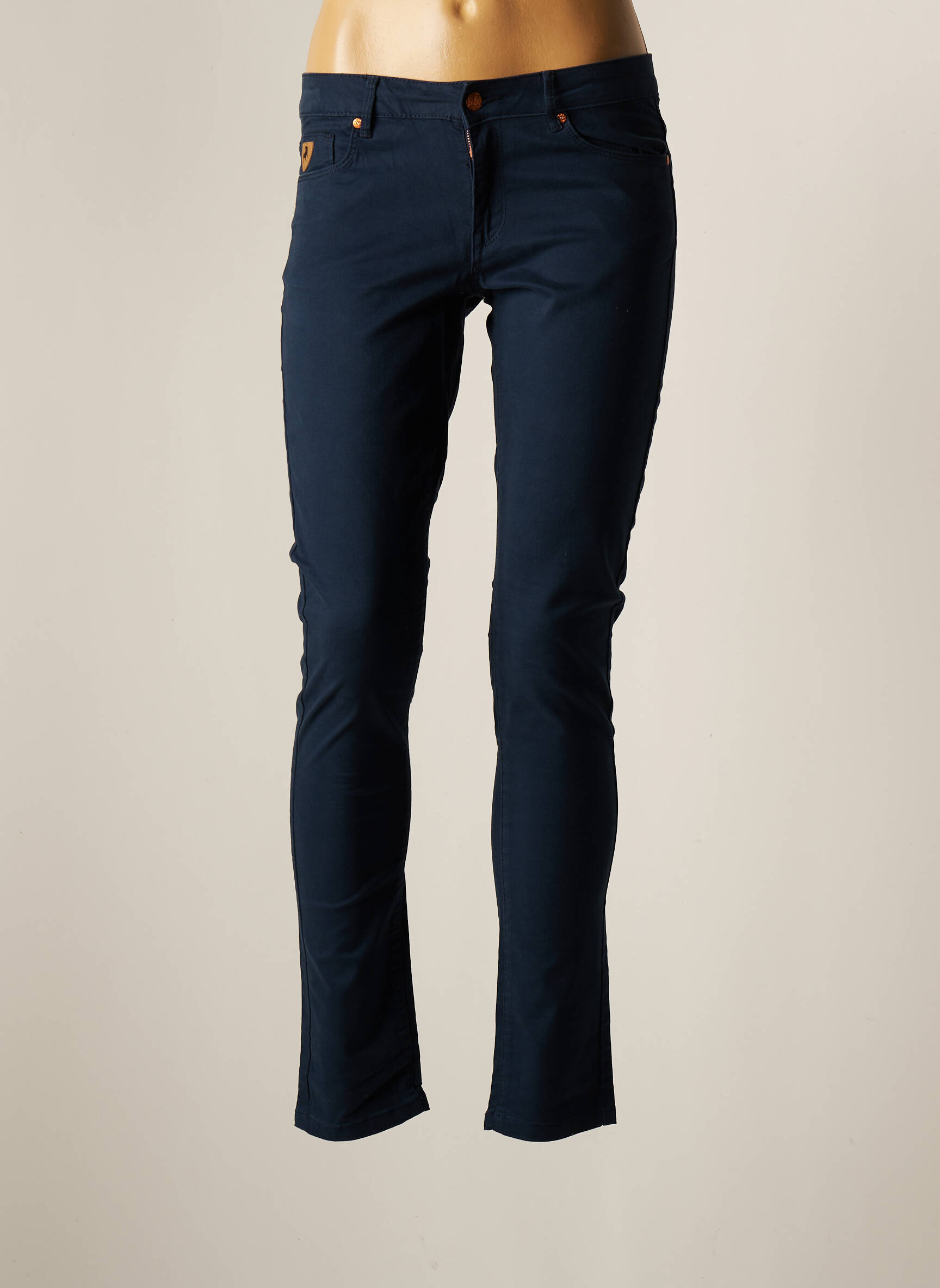 Lois Jeans Coupe Slim Femme couleur bleu