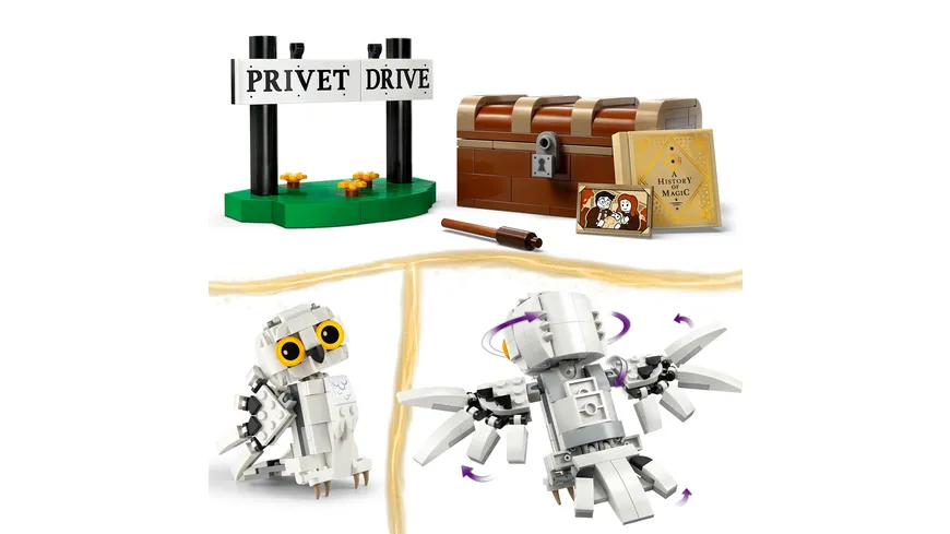 LEGO Harry Potter 76425 Hedwig im Ligusterweg 4