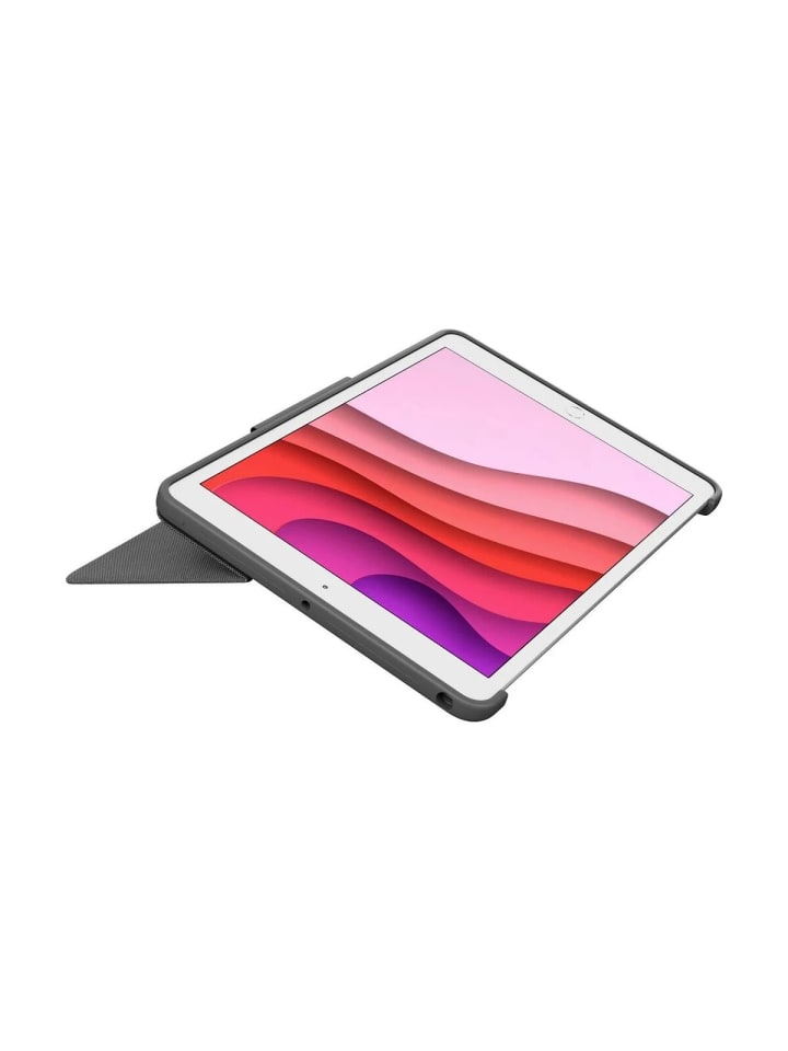 Logitech Combo Touch Logitech - Tablet-Tastatur mit Hülle kompatibel mit iPad in Grau günstig kaufen onesize