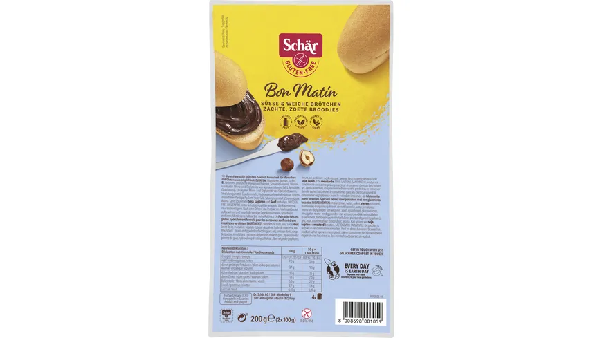 Schär Bon Matín - glutenfrei 200 g