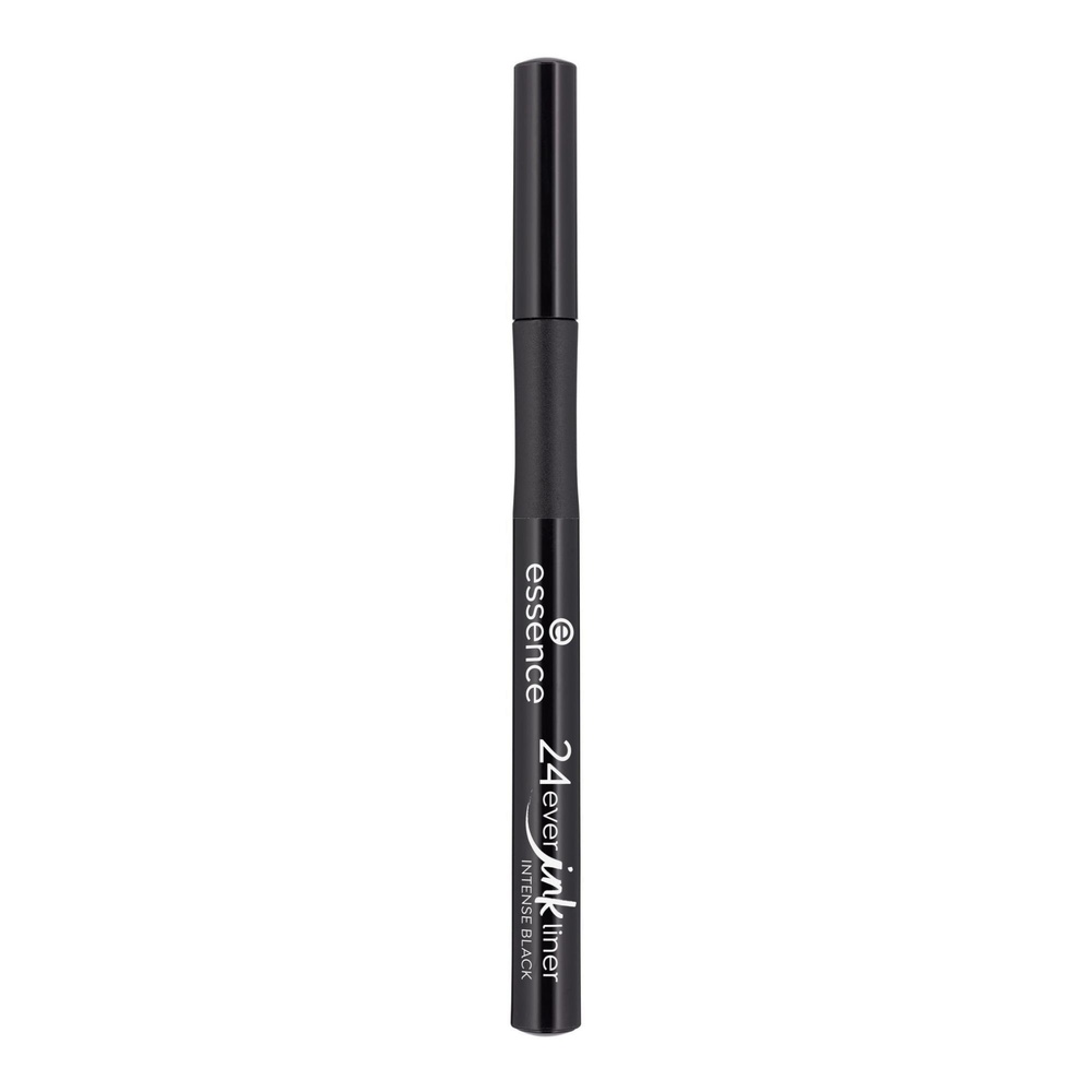 essence 24ever ink liner leyeliner ongue tenue 01 Intense Black Eyeliner