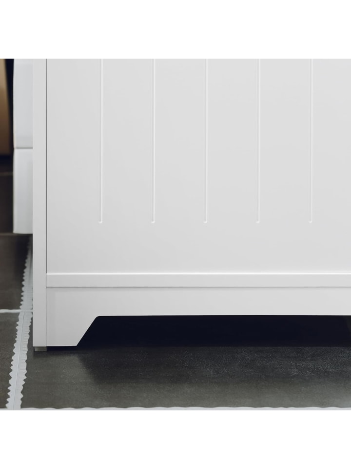 SoBuy Waschbeckenunterschrank in Weiß - (B)60 x (H)60 x (T)30cm günstig kaufen onesize