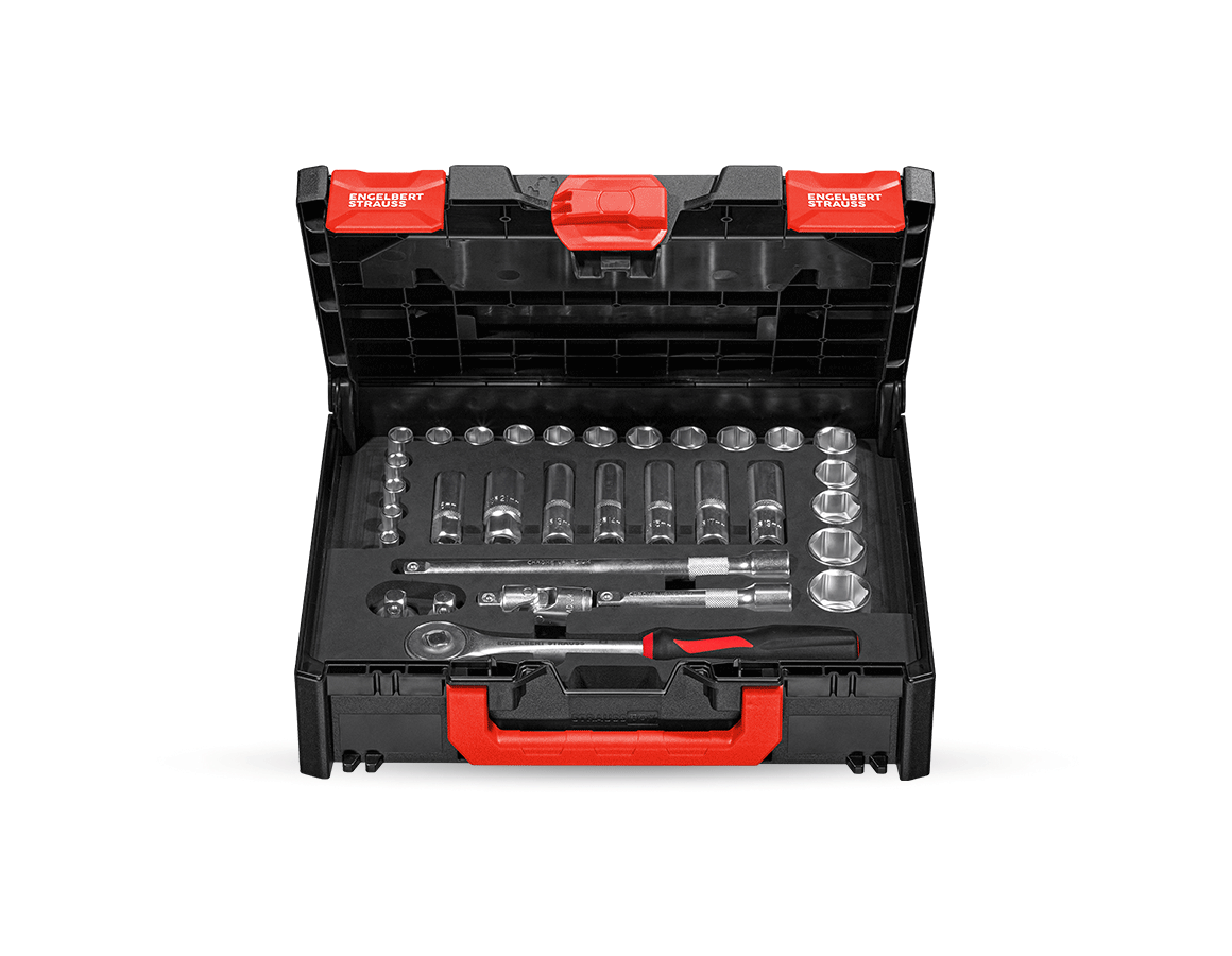Steckschlüssel-Satz lockfix 1/2 in STRAUSSbox midi