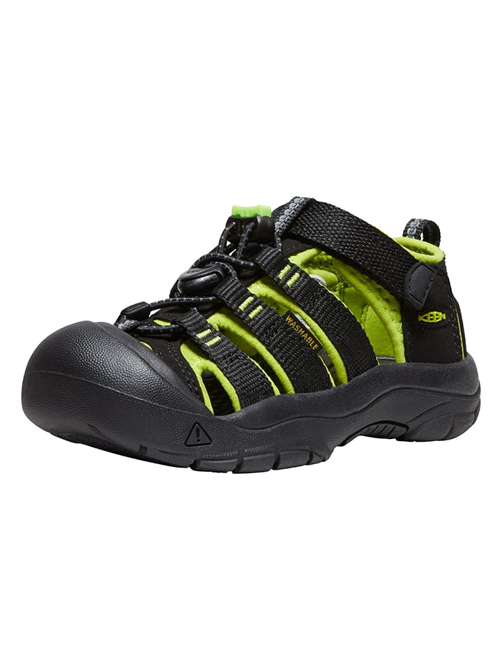 Keen Wandersandalen in Schwarz/ Grün günstig kaufen