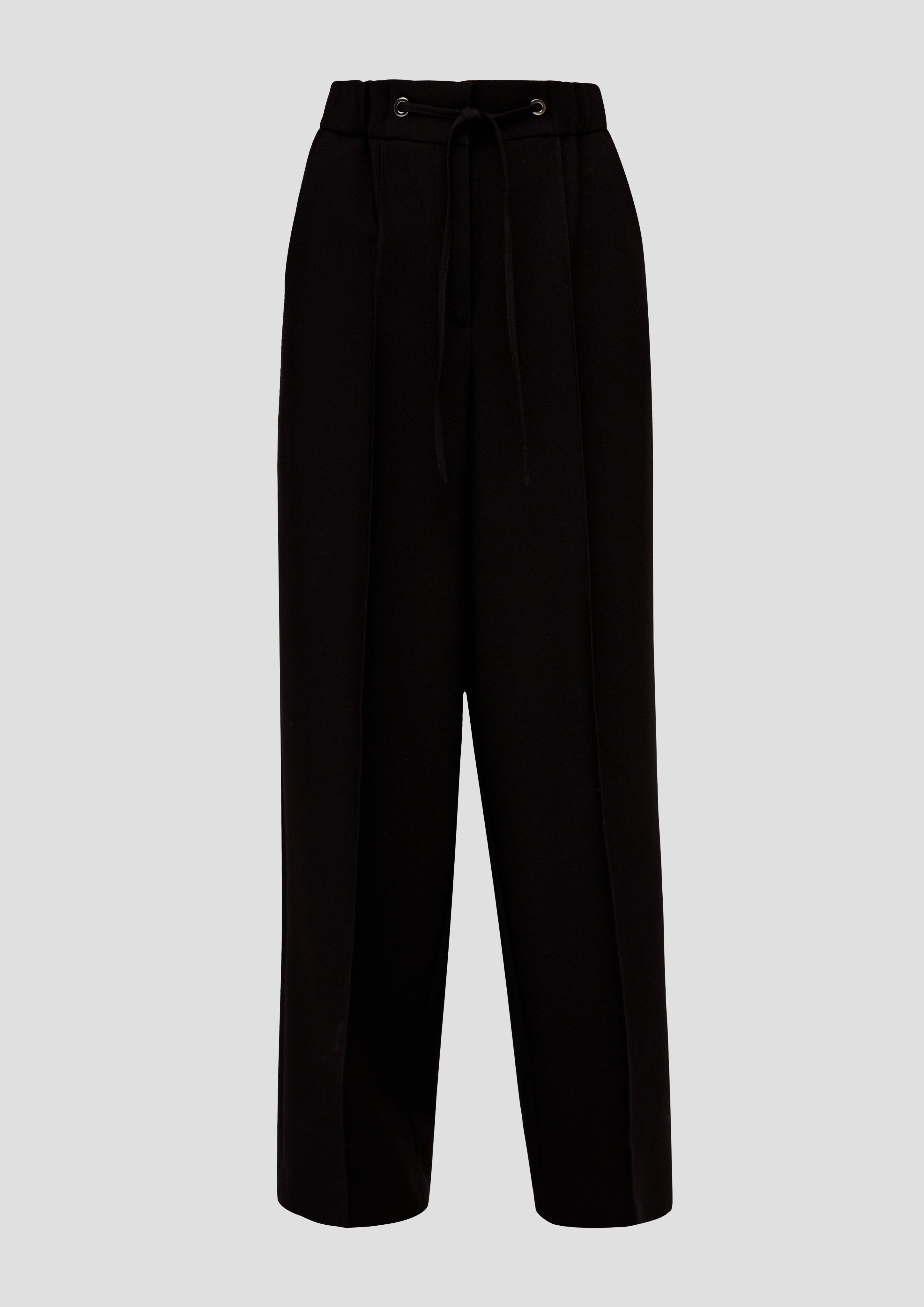 Regular: Stoffhose mit Ziernaht  2136085-9999
