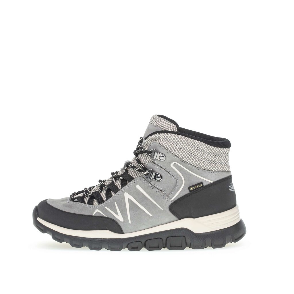 rollingsoft Schnürstiefelette grau
