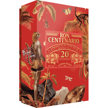 COFFRET CENTENARIO 20 SOLERA +2 VERRES