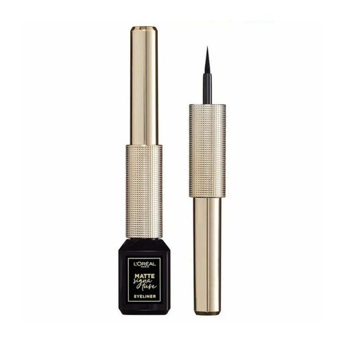 L'Oréal Matte Signature črtalo za oči 01 Black 3 ml
