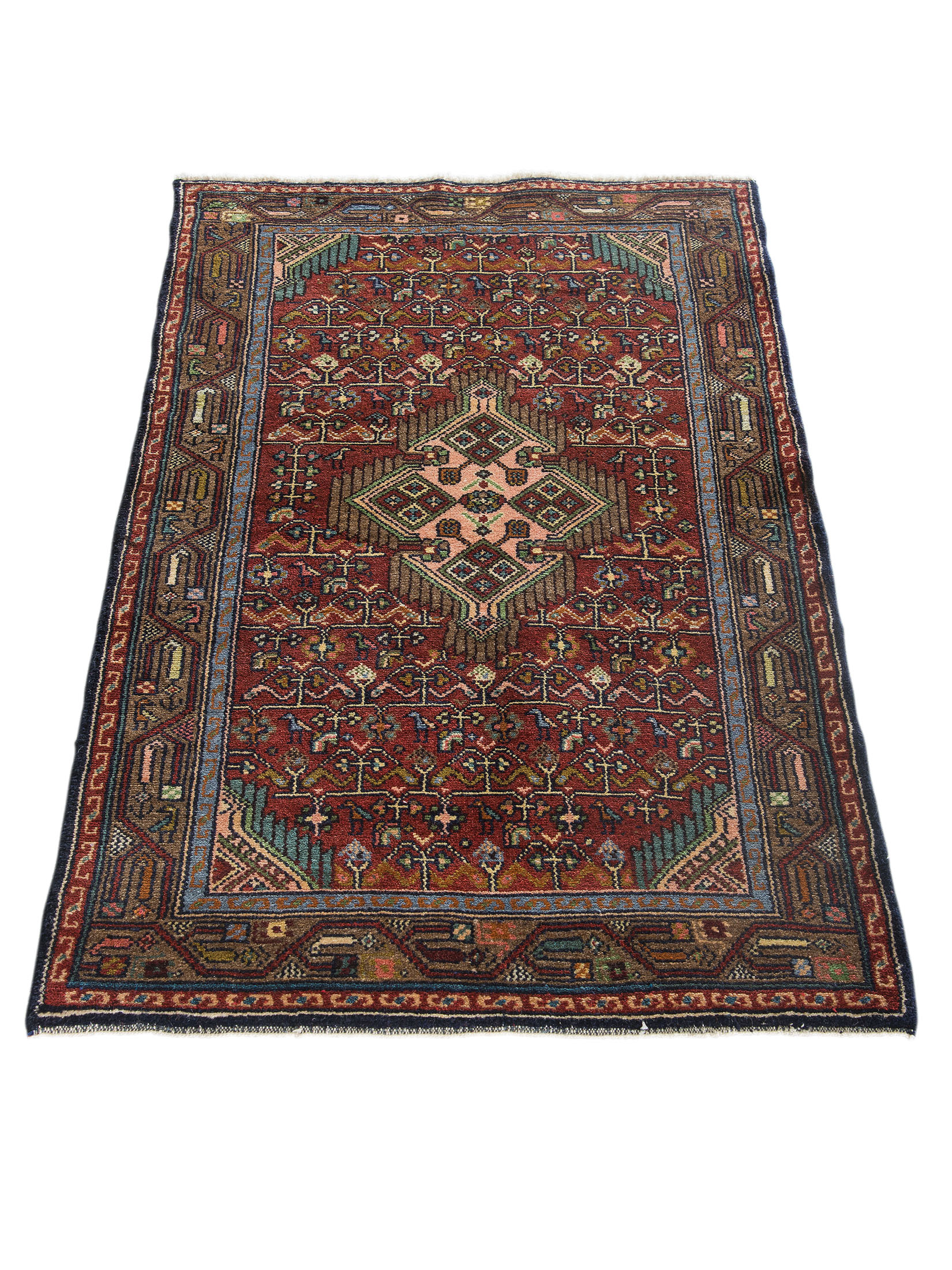 Tadjabad Hamadan ca. 75 x 130 cm, Unikat / Einzelstück