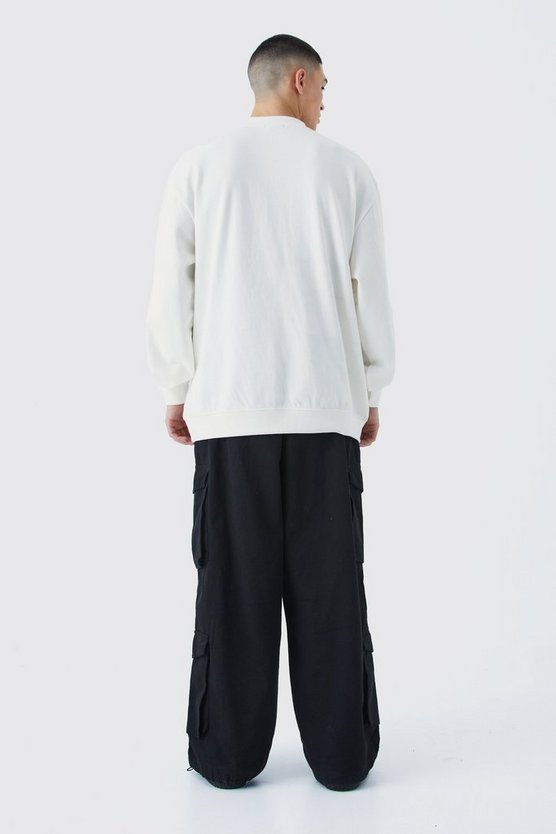 Oversize Sweatshirt mit Print