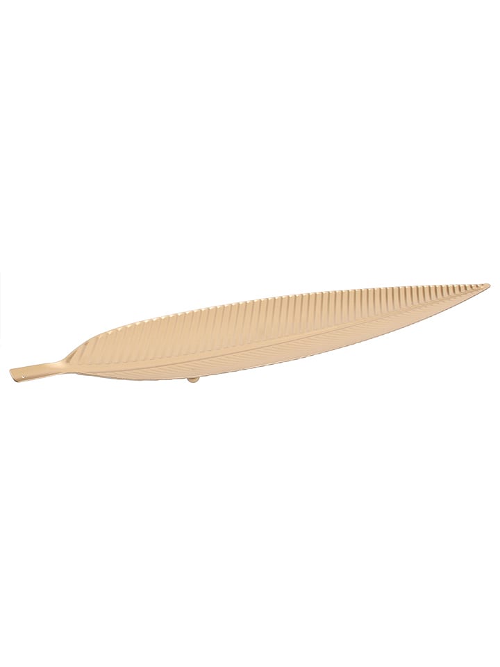 Rétro Chic Dekoschale in Gold - (B)55 x (H)2,5 x (T)13 cm günstig kaufen onesize