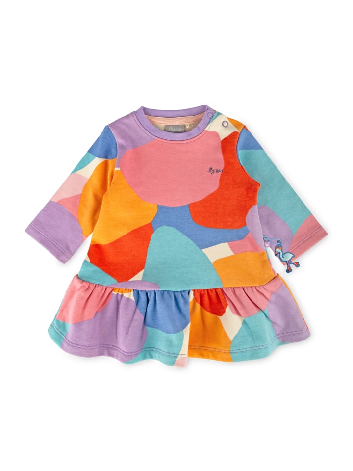 Sigikid Sweatkleid, langarm Wild Flamingo in bunt günstig kaufen