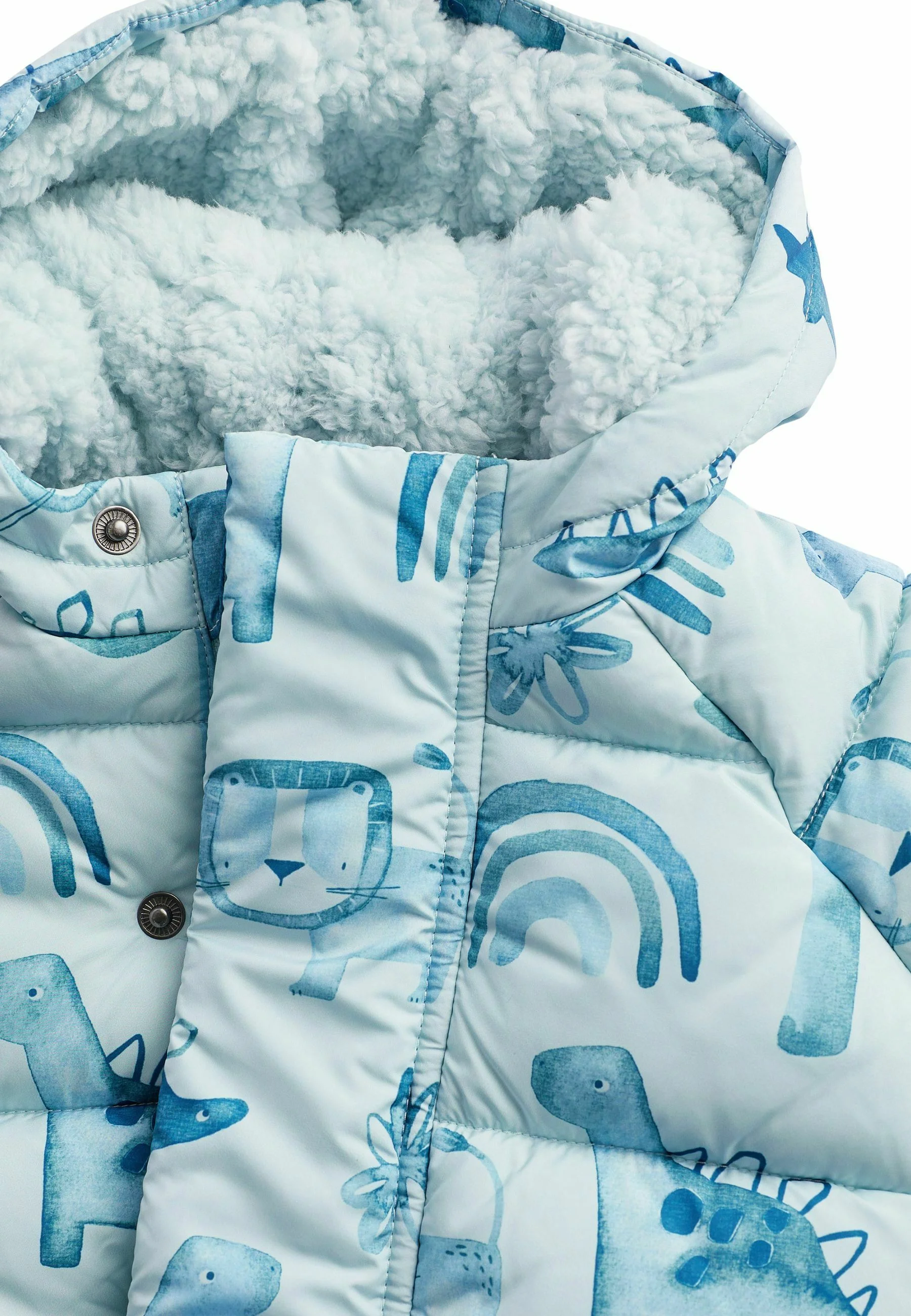 Siguiente HOODED PUFFER - Chaqueta de invierno