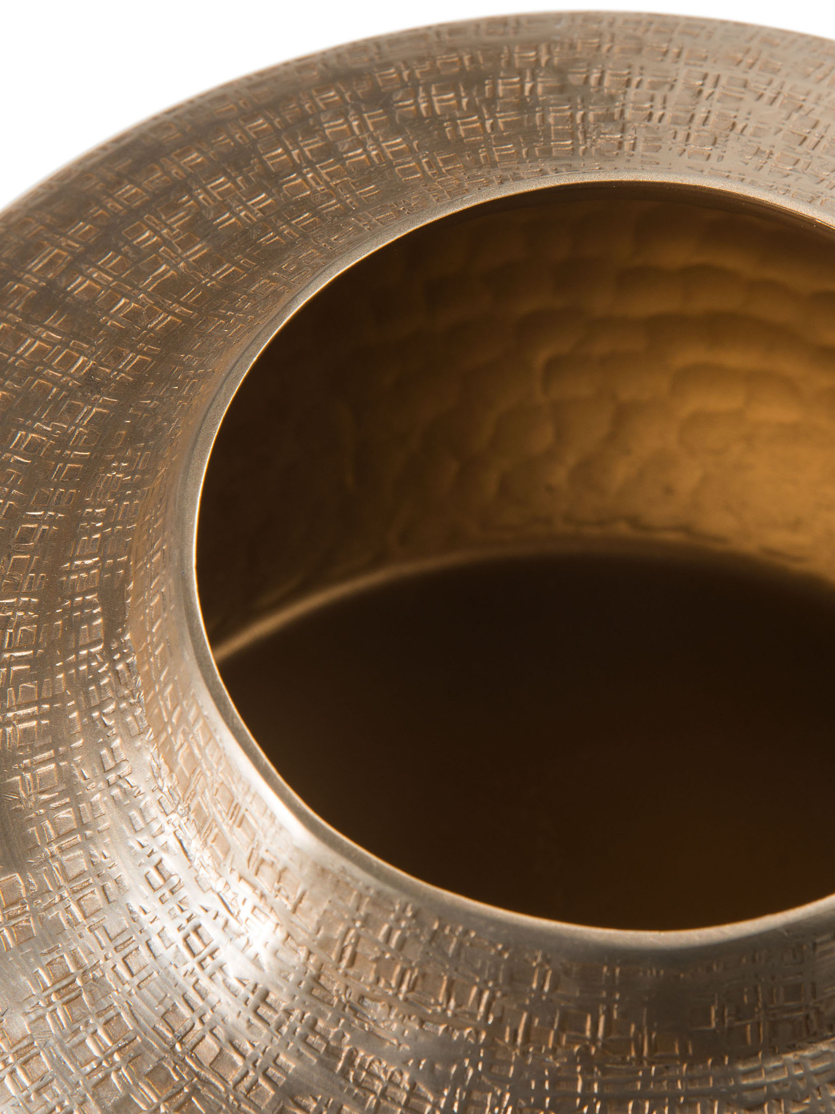 Lono Deko-Vase, Champagner