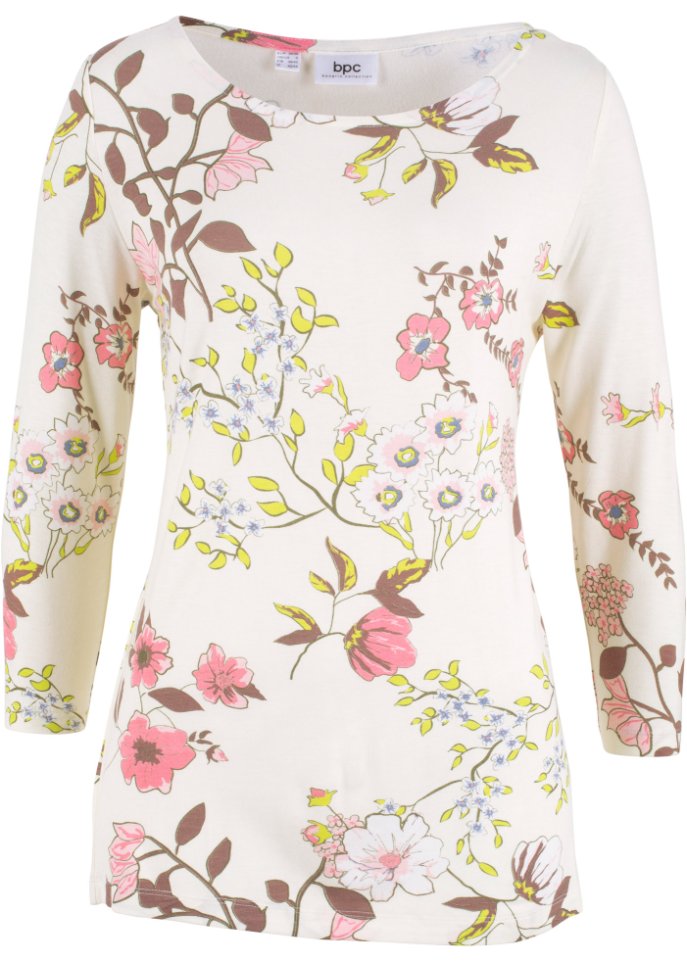 Shirt mit Blumendruck