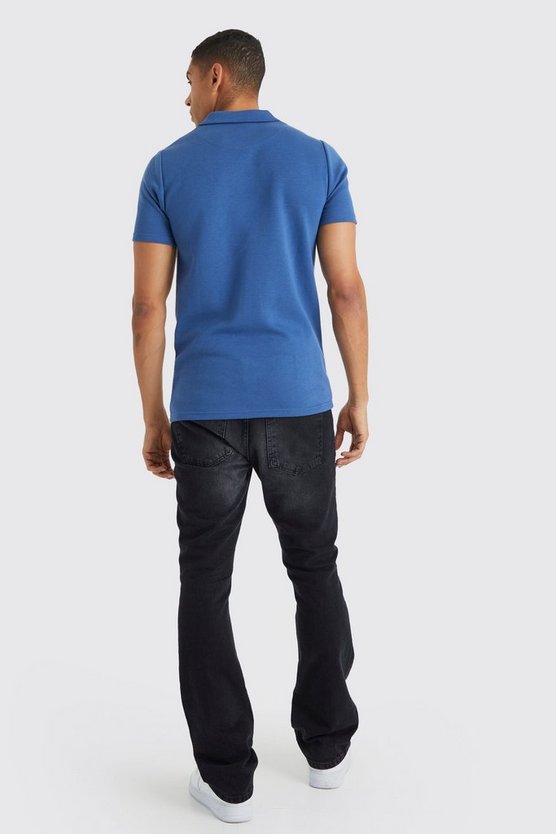 Slim-Fit Colorblock Poloshirt