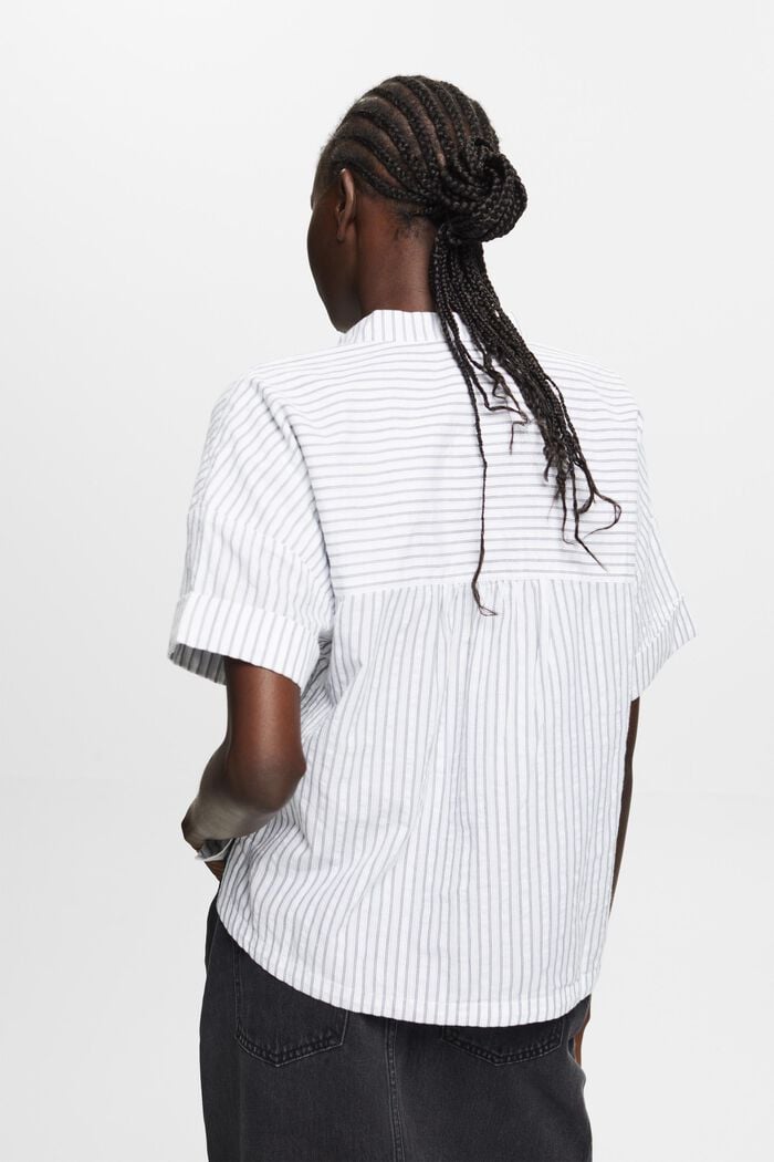 Gestreifte Oversized-Bluse